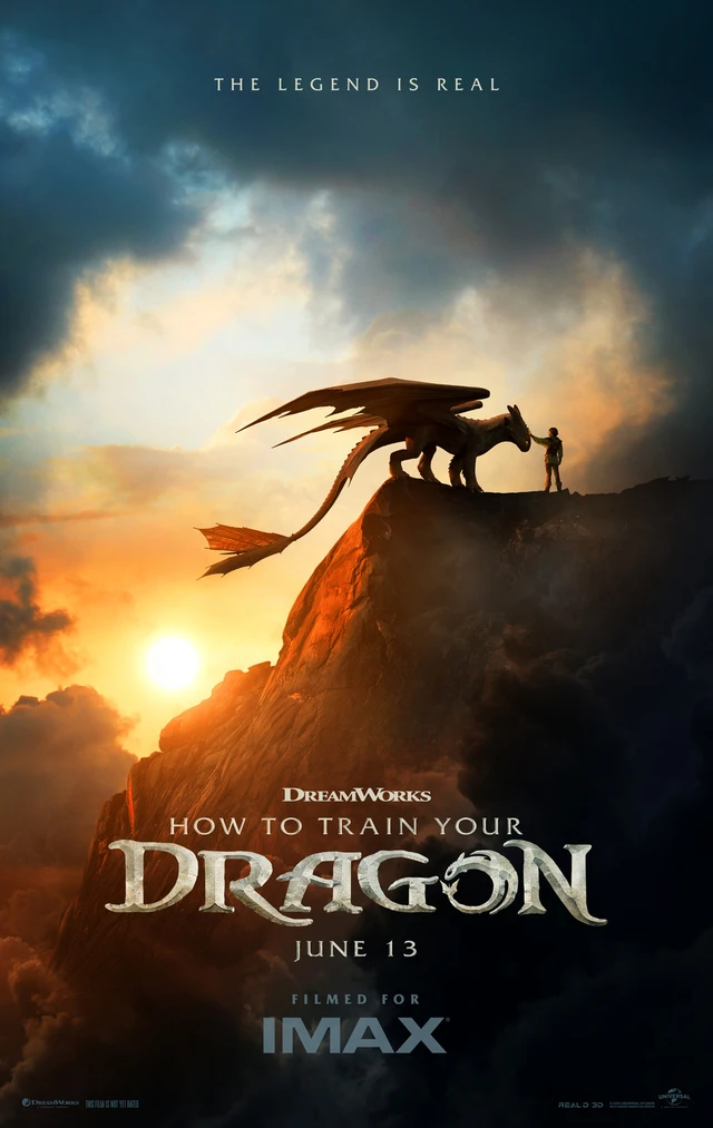 Dragon Trainer: il trailer del film live-action di Dean DeBlois 2 Locandina del film Dragon Trainer live-action