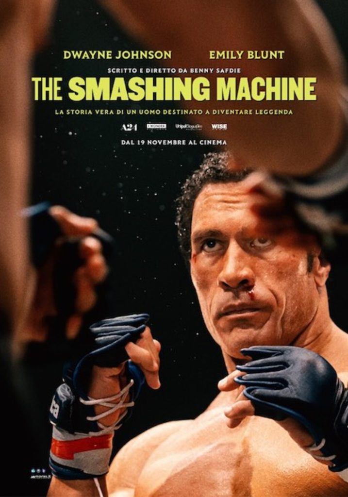 The Smashing Machine: il trailer del film sportivo con Dwayne Johnson 2 The smashing machine locandina film 1