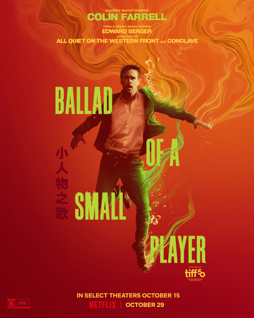 La ballata di un piccolo giocatore: il trailer del film di Edward Berger con Colin Farrell 2 La ballata di un piccolo giocatore poster ufficiale film