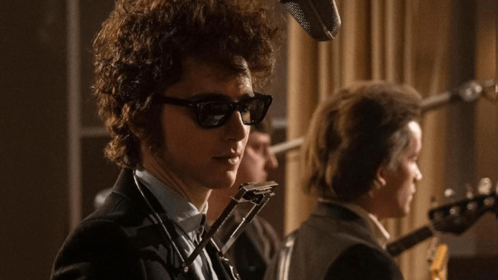 Timothe Chalamet in A complete unknown